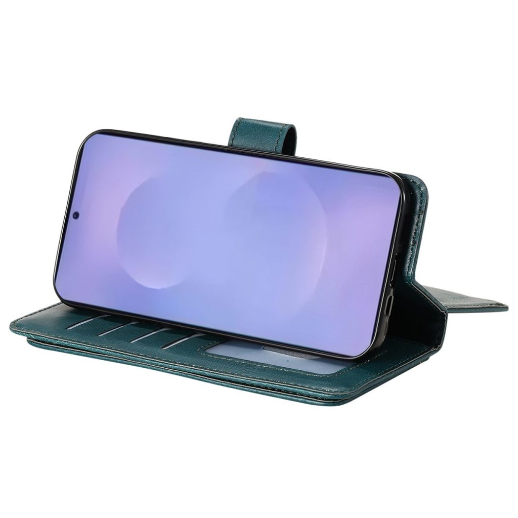 Samsung Galaxy S26 / S26 Pro Fodral med 10 Kortfack - Grön