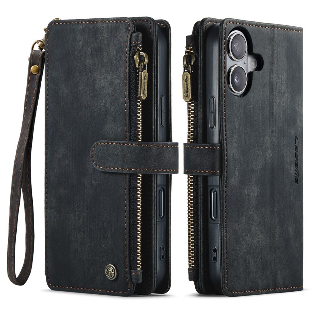 CASEME iPhone 17 Etui med Stativ - Sort