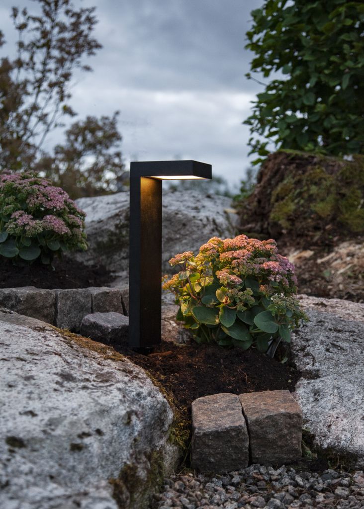 Star Trading Solcellspollare Vicini - Svart