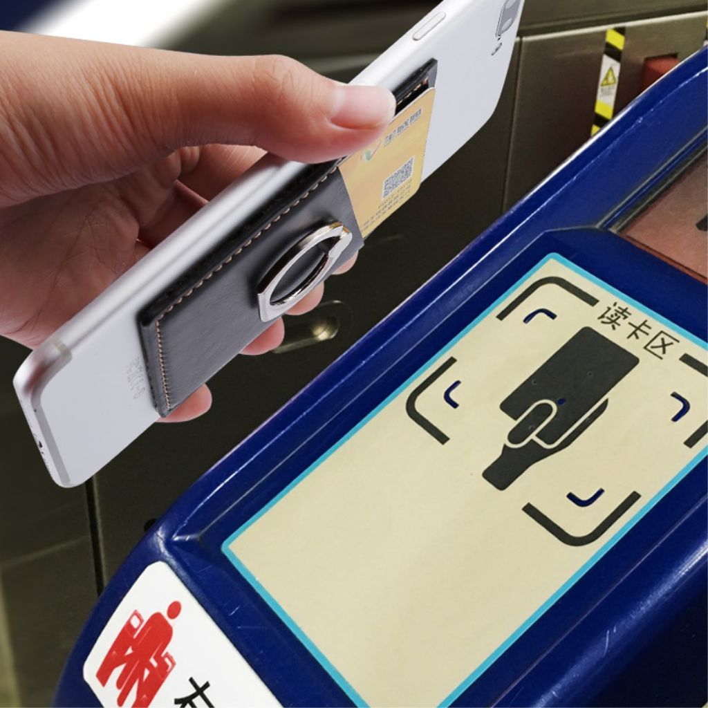 MRC03 Kortholder med Ringstativ for Mobil - Svart