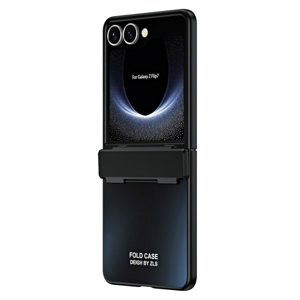 Samsung Galaxy Z Flip7 5G Cover med Skærmbeskytter - Sort