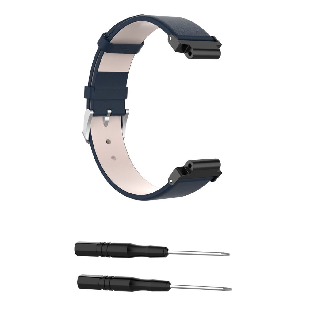 Garmin Forerunner 220/230/235/630/620/735X Klokkereim i PU-skinn - Blå