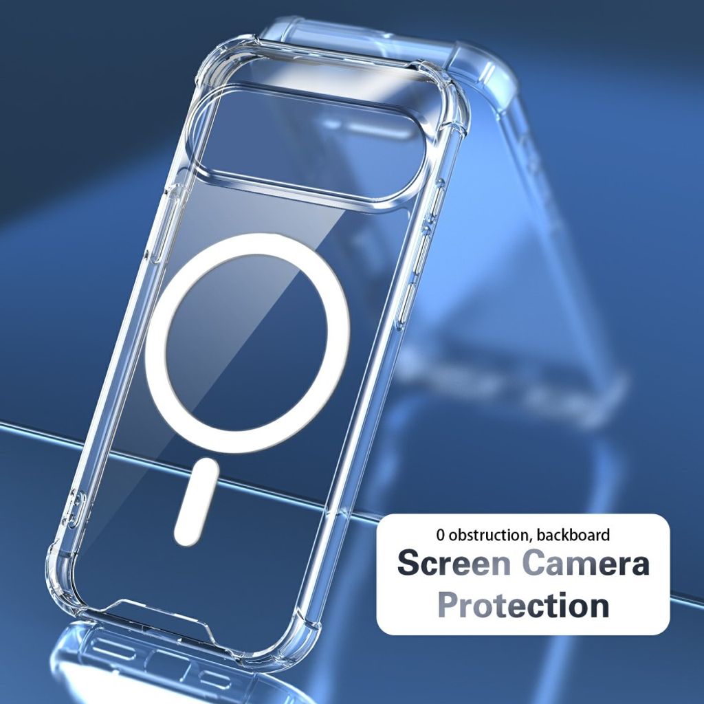 Google Pixel 11 Pro XL Case MagSafe Kompatibel - Gennemsigtig