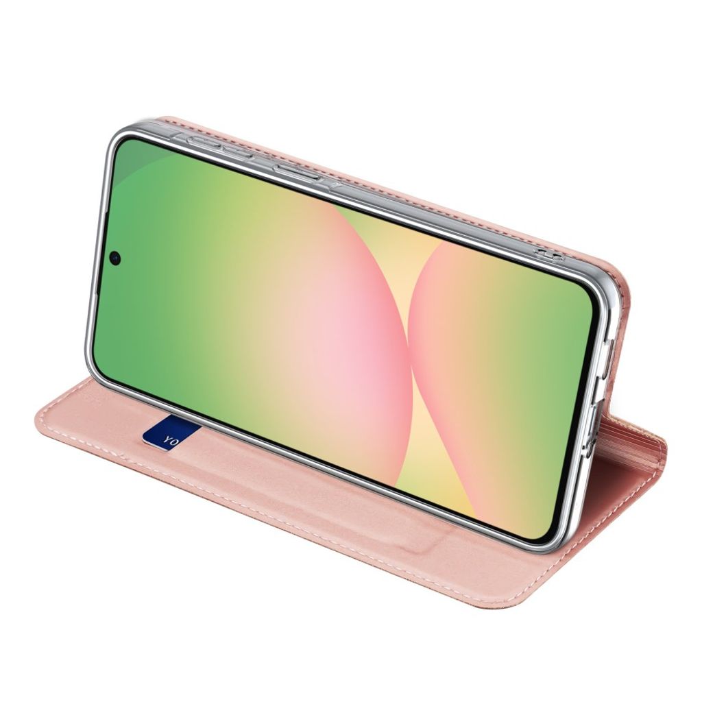 DUX DUCIS Samsung Galaxy A57 5G Lommeboketui Stativ Kortholder - Rosa