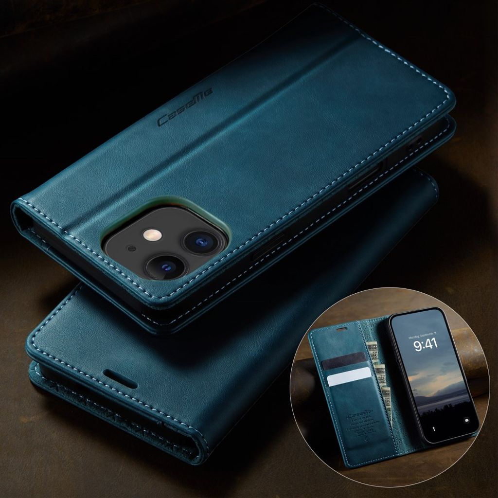 CASEME iPhone 12 Mini Cover with Card slots - Green