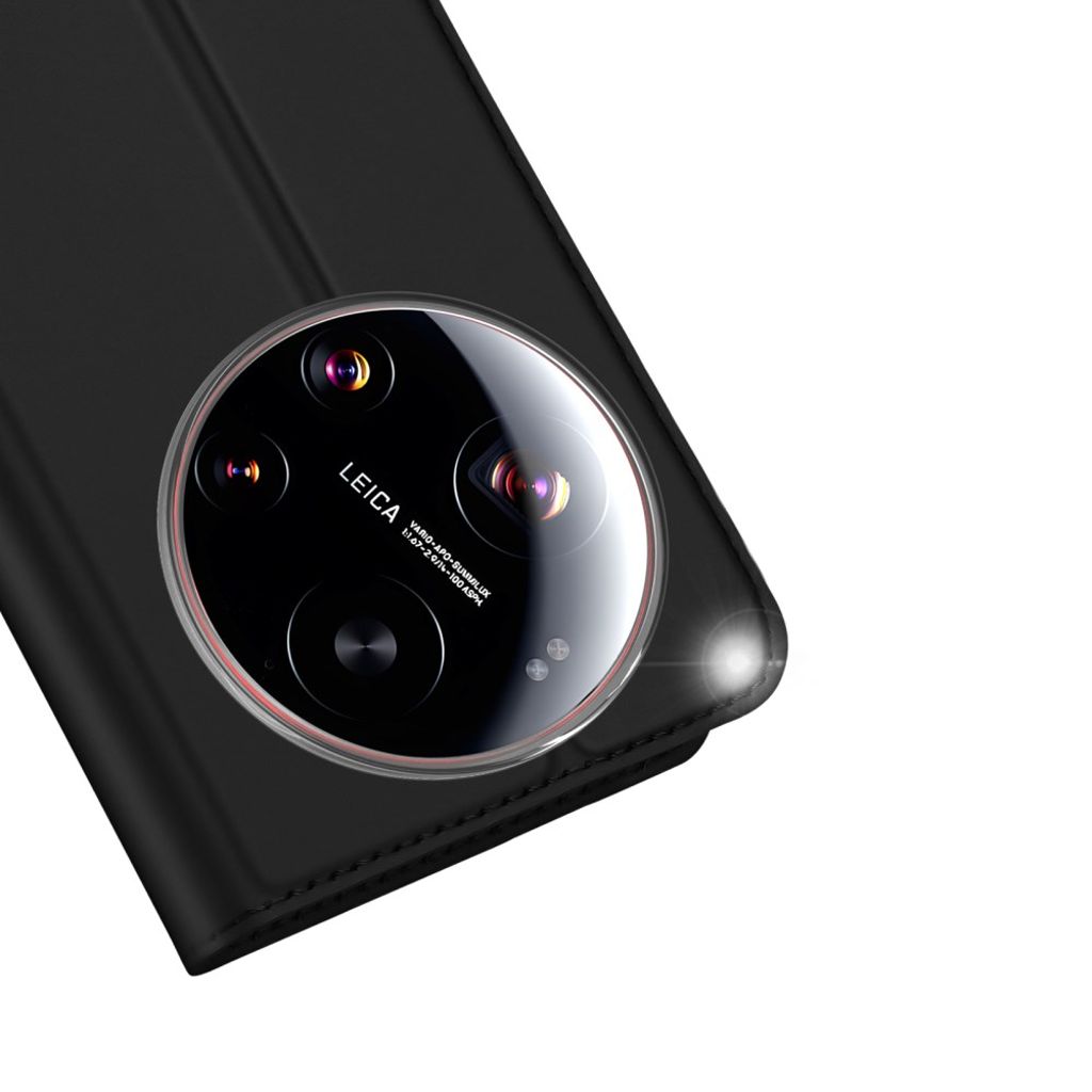 DUX DUCIS Xiaomi 17 Ultra 5G Lommeboketui Kortholder - Svart