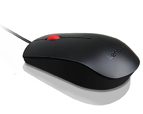 Lenovo 1600 DPI, Optical Mus, 1.8m