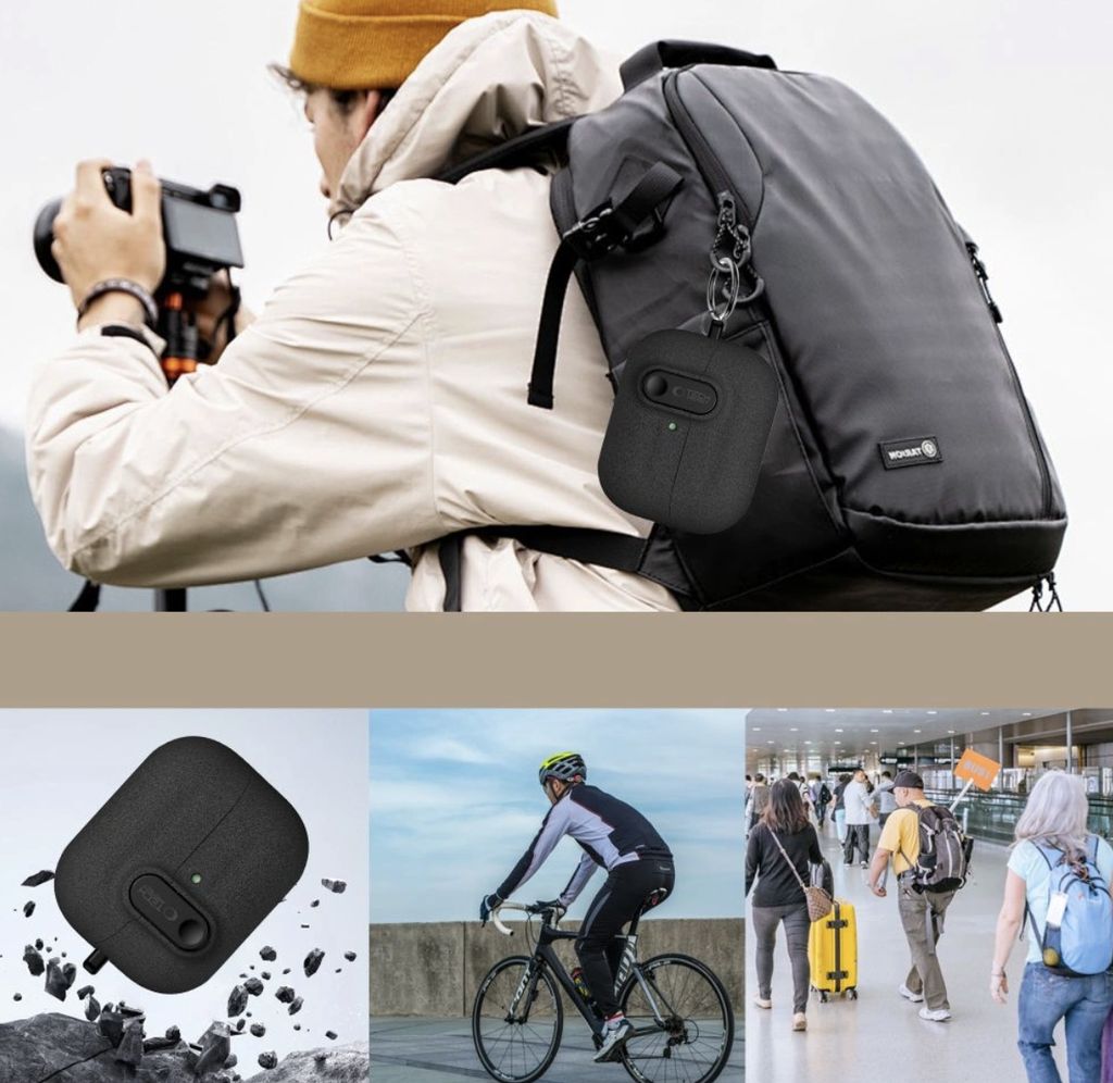 Tech-Protect Slim Hook Skal till Samsung Galaxy Buds 3 / 3 FE / 3 Pro - Svart