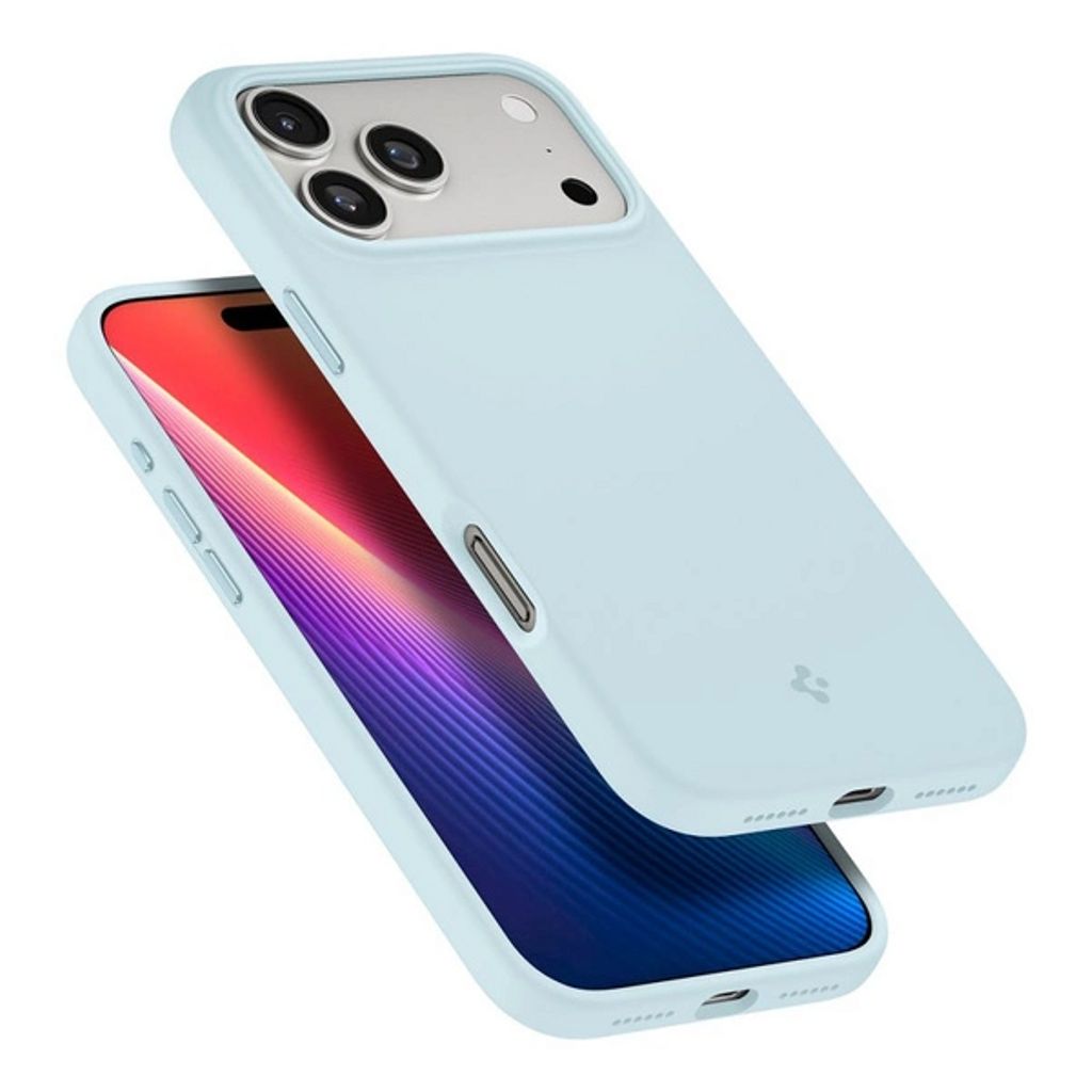 Spigen Silicone Fit MagSafe Deksel till iPhone 17 Pro Max - Blå