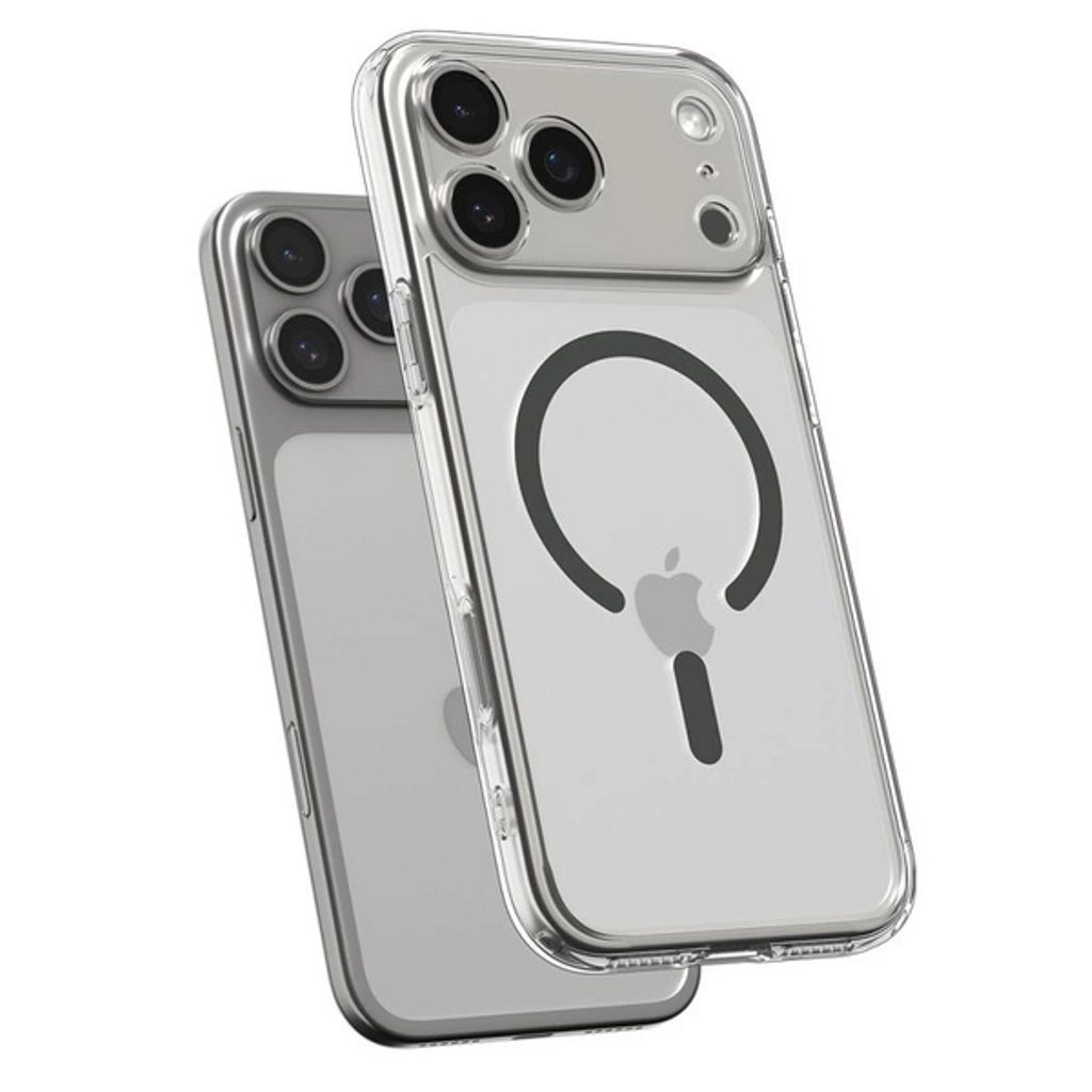 Spigen Ultra Hybrid MagSafe Cover till iPhone 17 Pro Max - Grå/Gennemsigtig