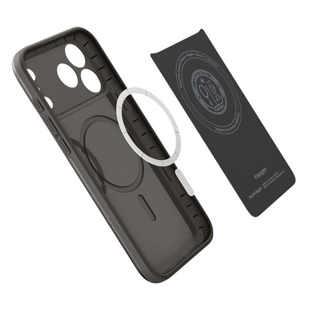 Spigen Thin Fit MagSafe Case for iPhone 17 Pro - Gray