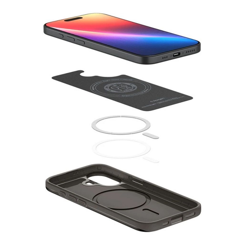 Spigen Thin Fit MagSafe Case for iPhone 17 - Gray