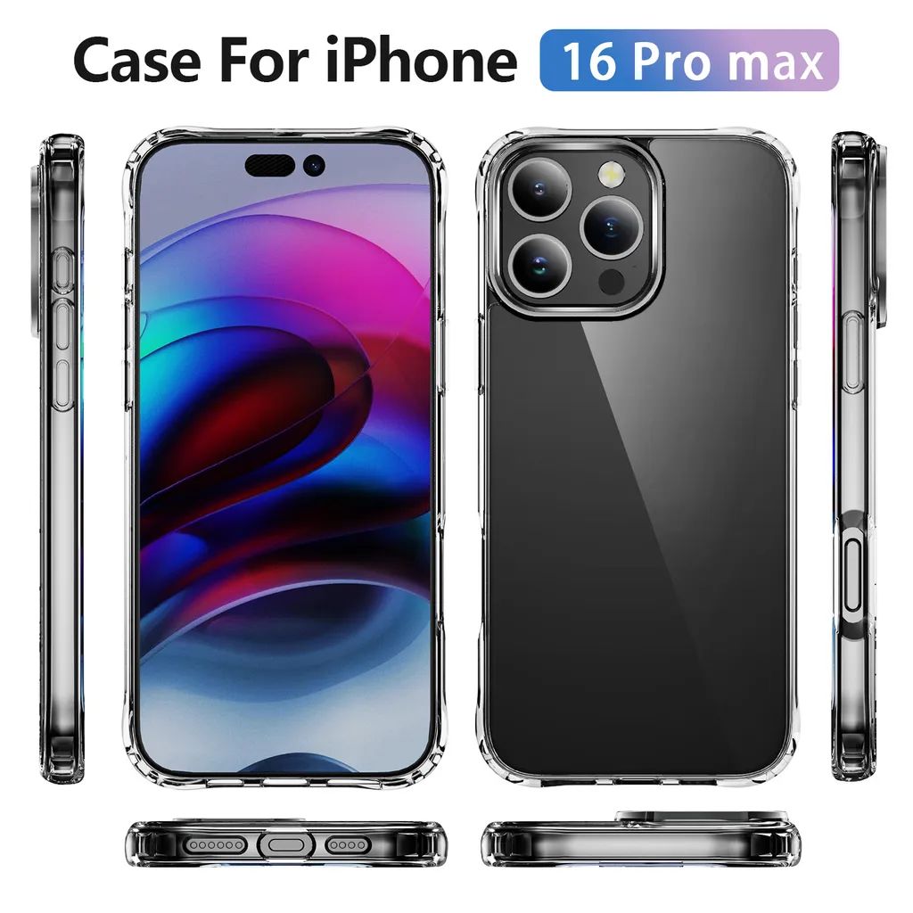 SiGN Ultra Slim Cover til iPhone 16 Pro Max - Gennemsigtig