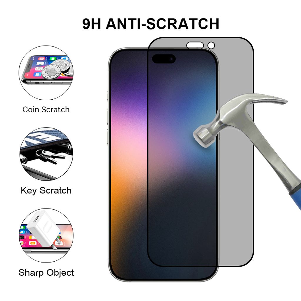 SiGN Skjermbeskytter iPhone 17 Pro Max – EZ Apply med støvfri applikator, 2-paking