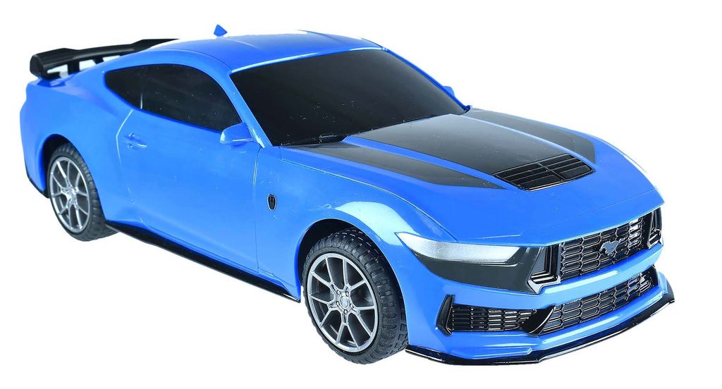 Taiyo Radio-ohjattava auto Ford Mustang GTD Dark Horse 1:18 – sininen