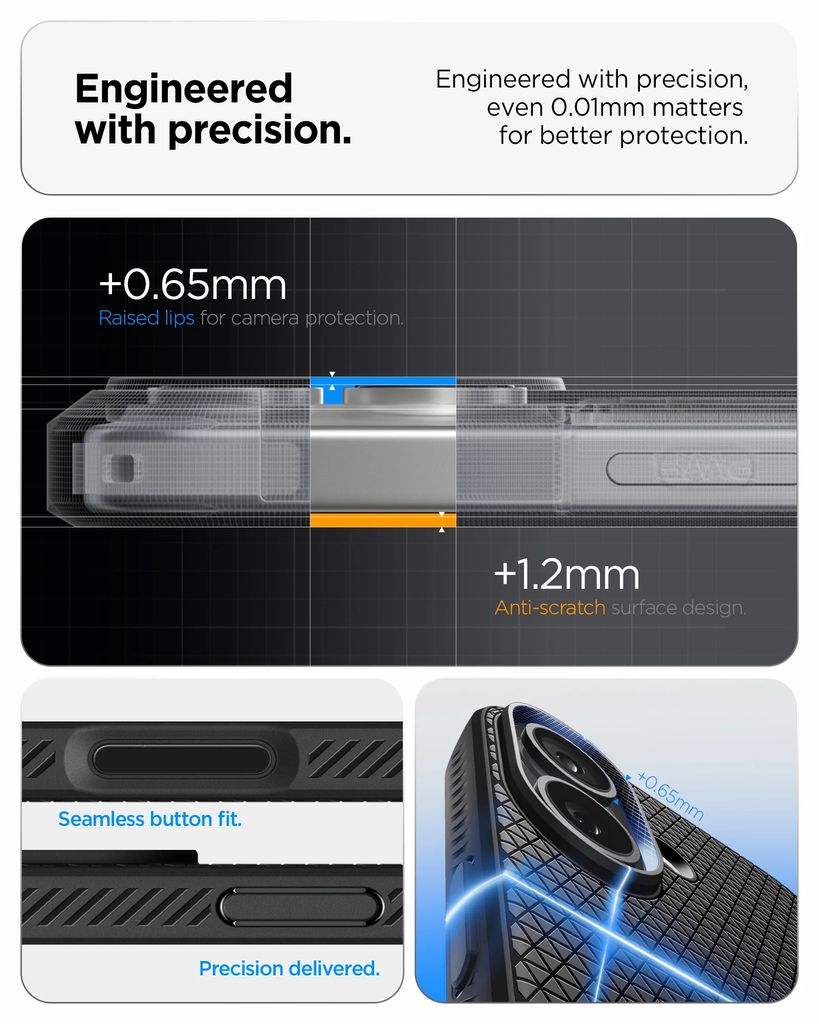 Spigen iPhone 17 Pro Liquid Air Case - Matte Black