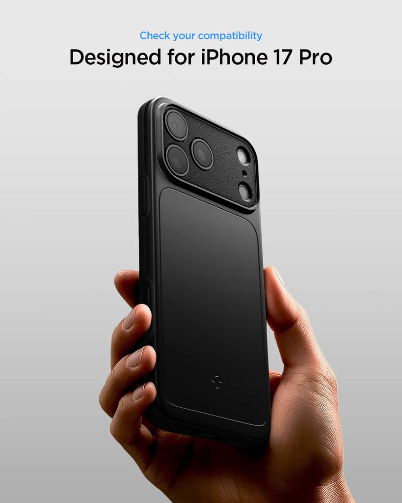 Spigen iPhone 17 Pro Thin Fit MagFit Case - Black