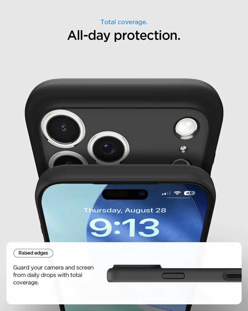 Spigen iPhone 17 Pro Max Ultra Hybrid Case - Matte Black