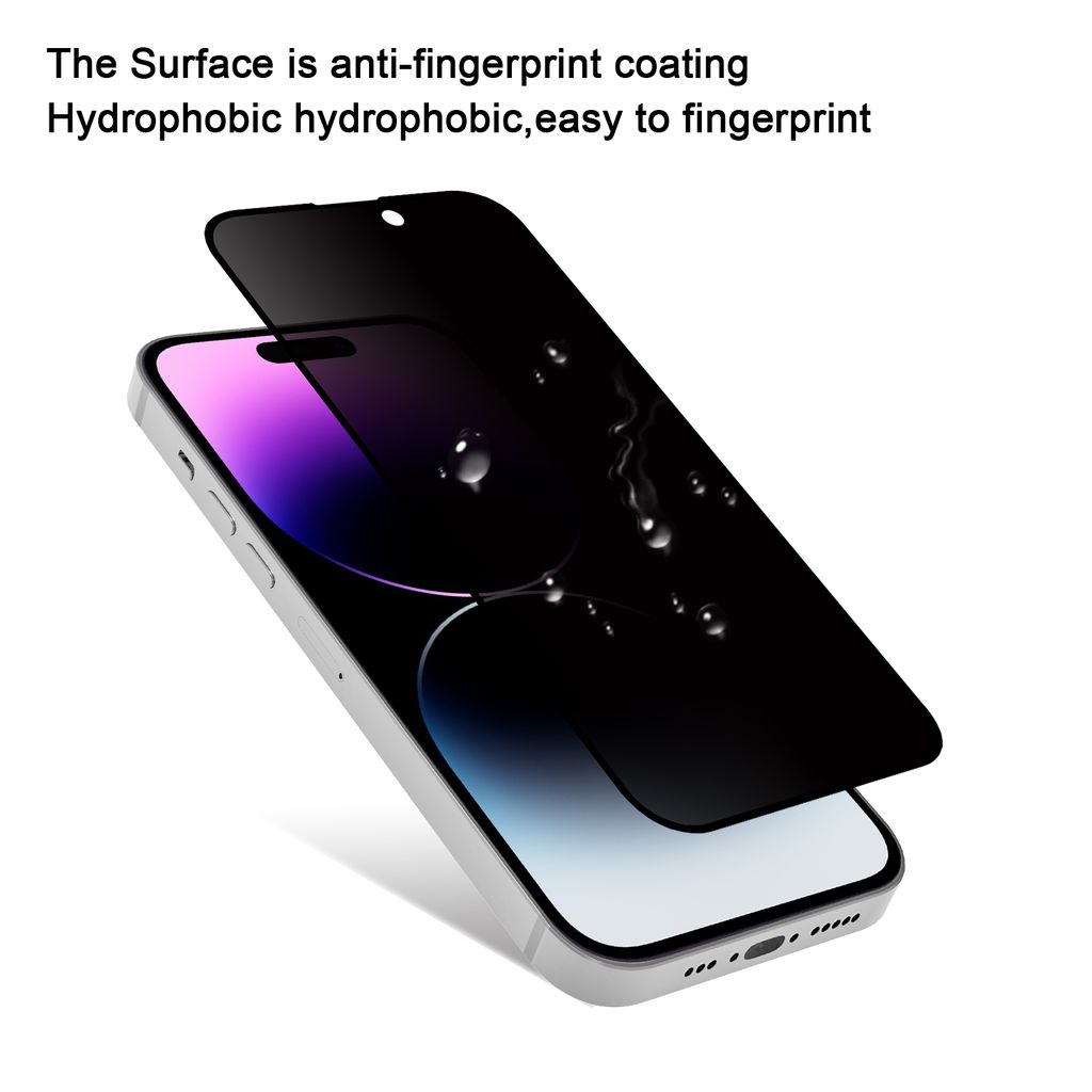 SiGN Skjermbeskytter iPhone 14 Pro – EZ Apply med støvfri applikator, 2-paking