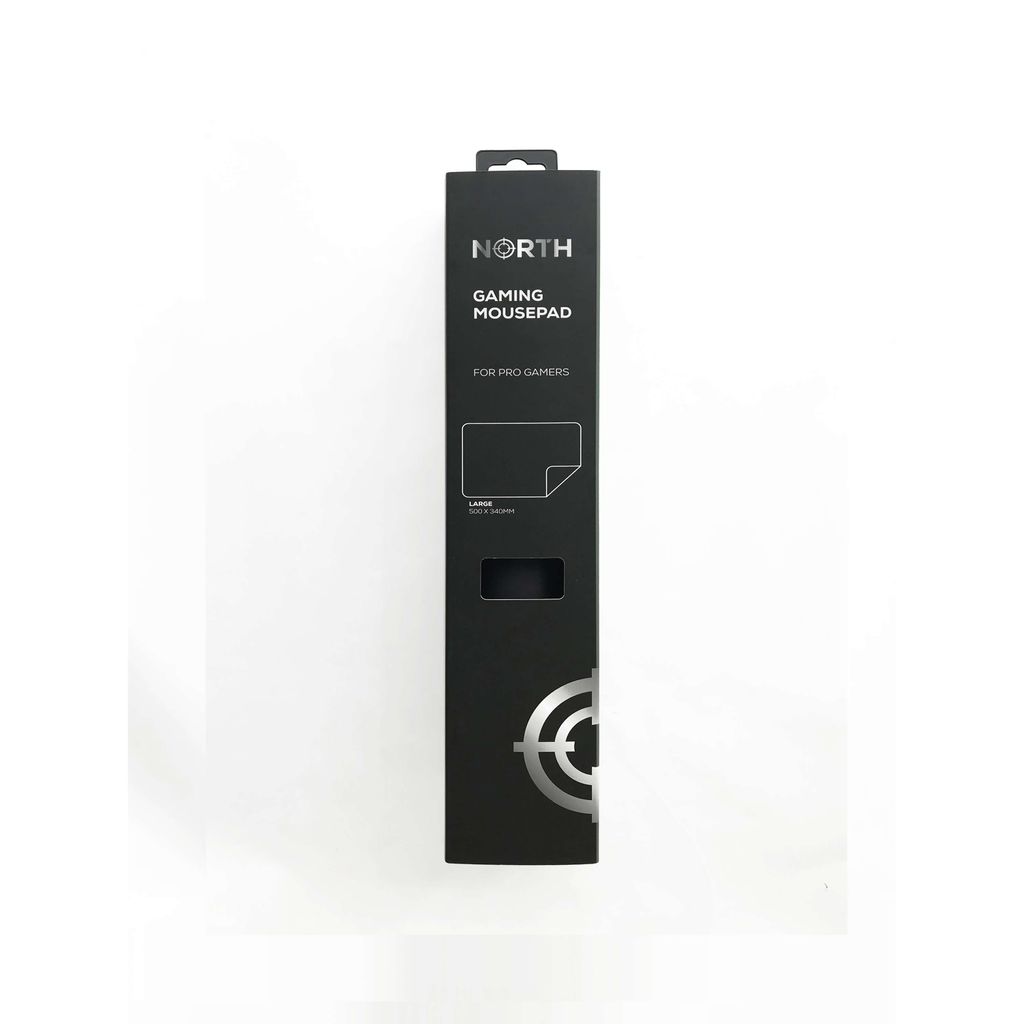 NORTH Pro Gaming Musmatta Large 500x340mm – Svart 