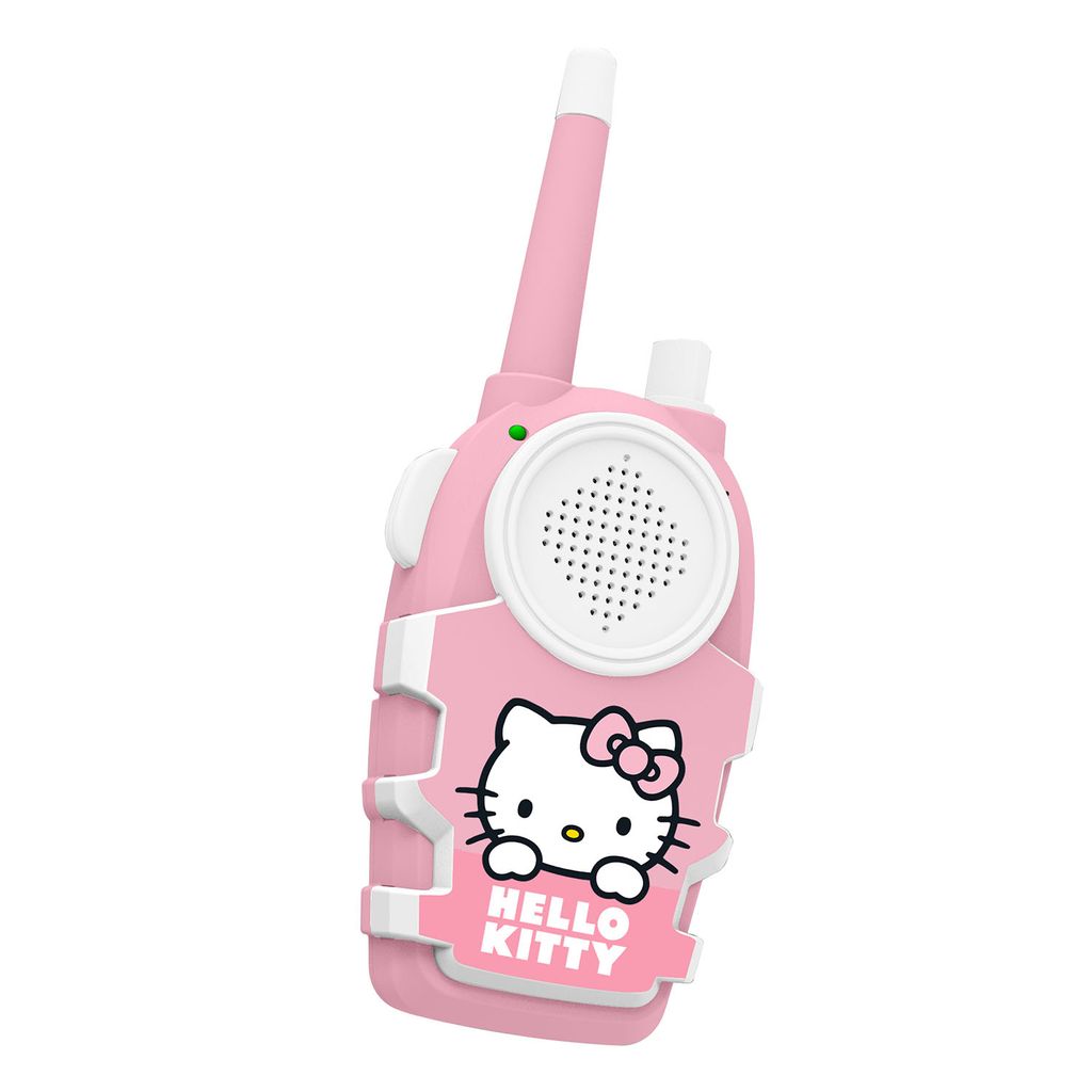 Hello Kitty radiopuhelin 150 metrin kantama - pinkki/valkoinen
