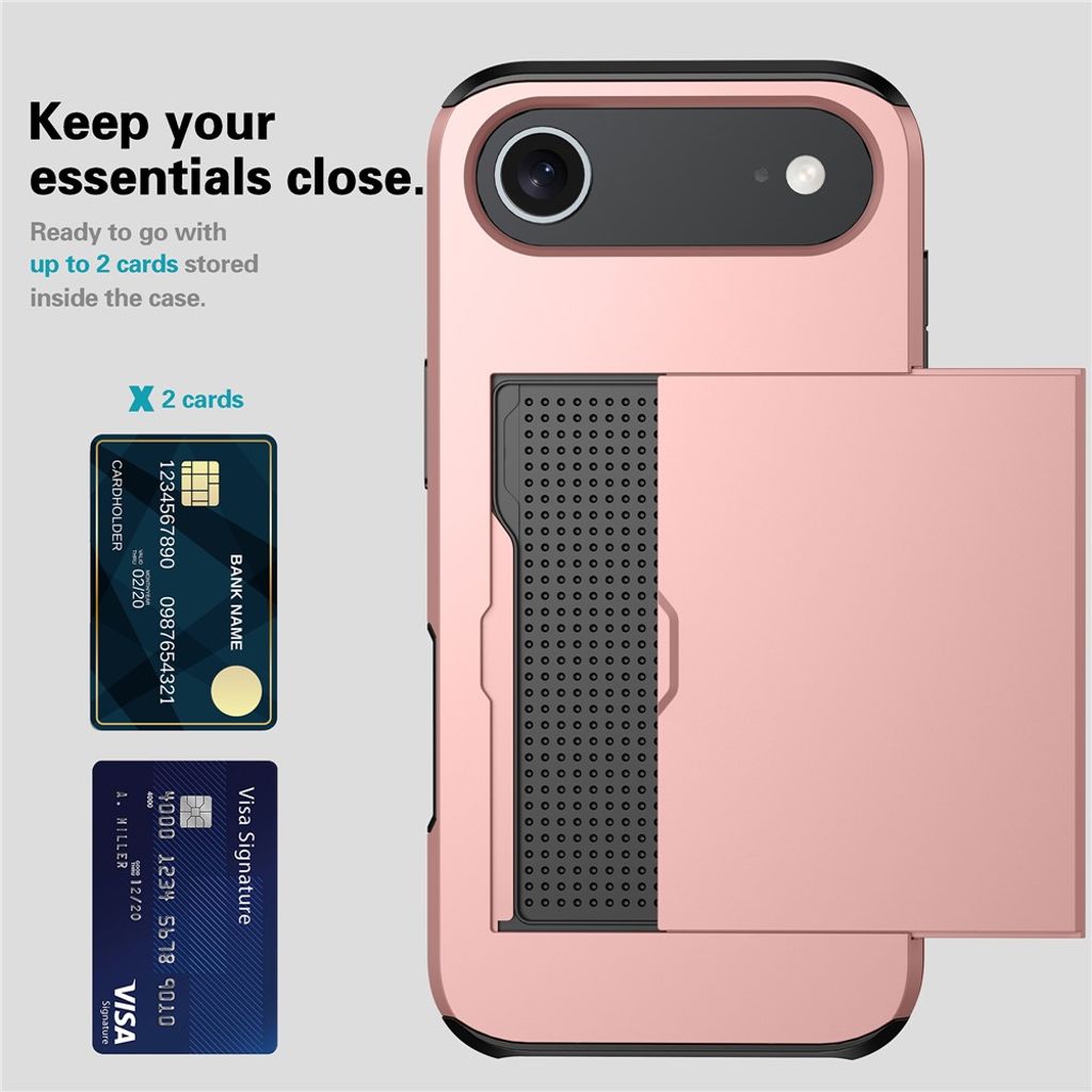 iPhone 17 Air Kuori, Korttipaikka - vihreä