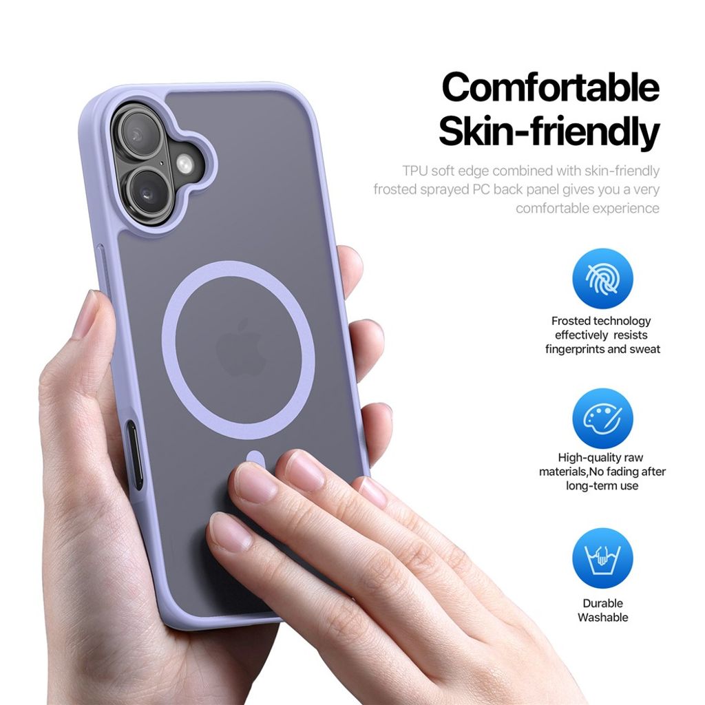 DUX DUCIS iPhone 17 Case with MagSafe - Purple