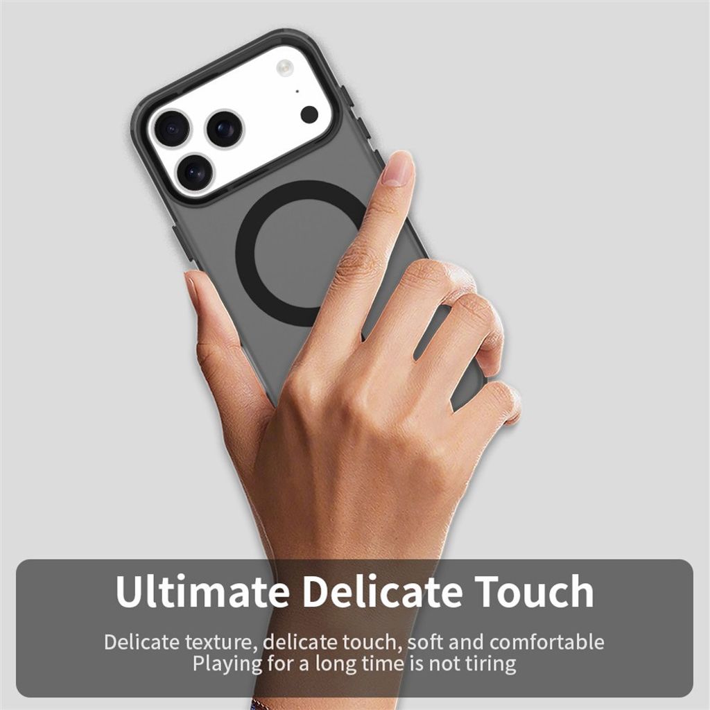 iPhone 18 Pro Max/17 Pro Max MagSafe Cover - Sort