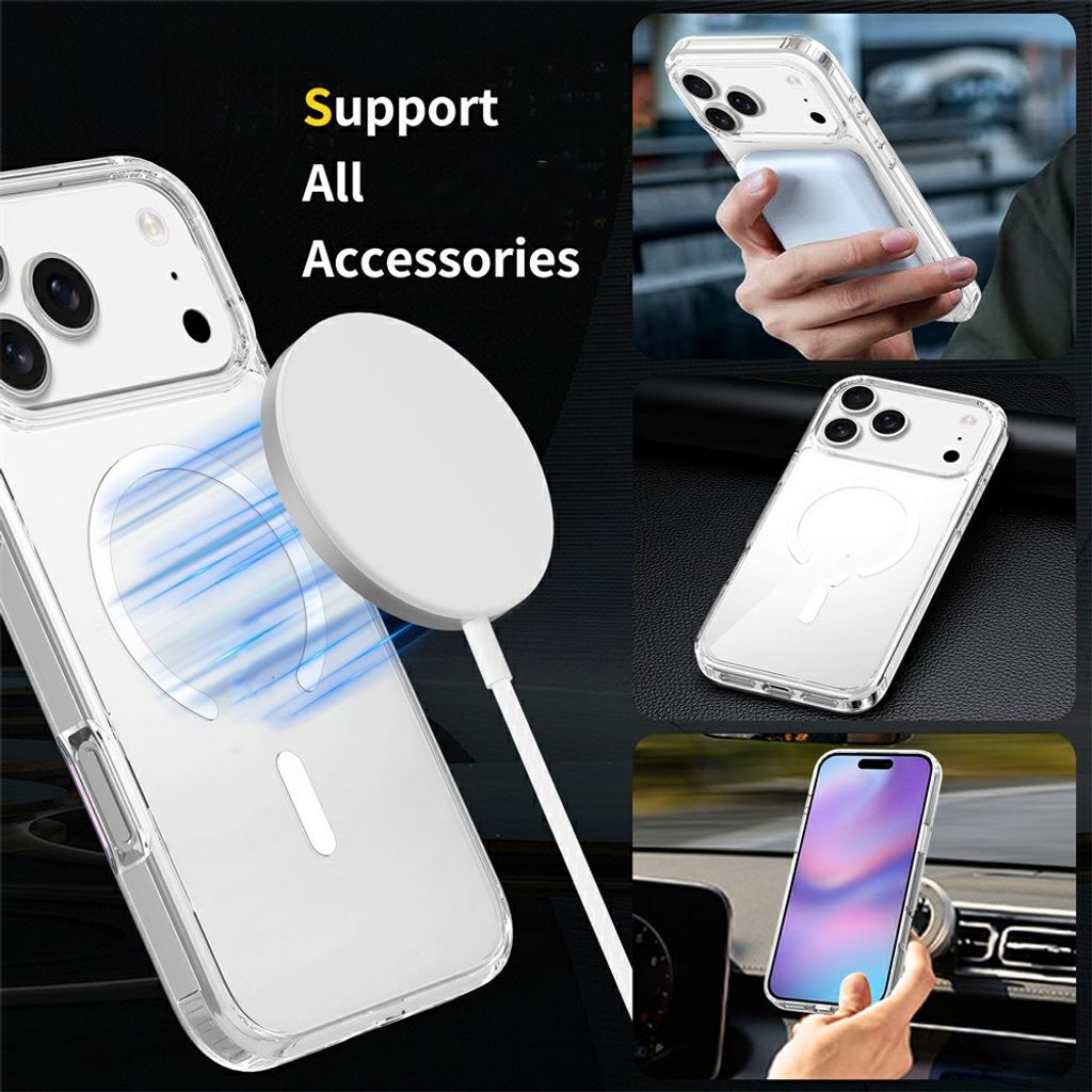 iPhone 18 Pro MagSafe-cover med skærmbeskyttelse + kameralinsebeskyttelse