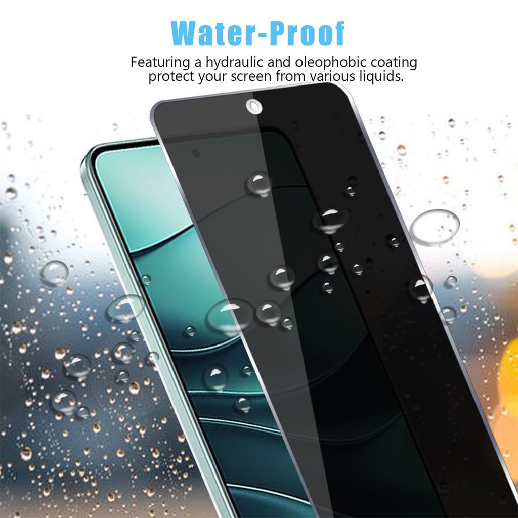 Xiaomi Redmi Note 17 Pro 5G Privacy Näytönsuoja Alumiini-silikonilasi
