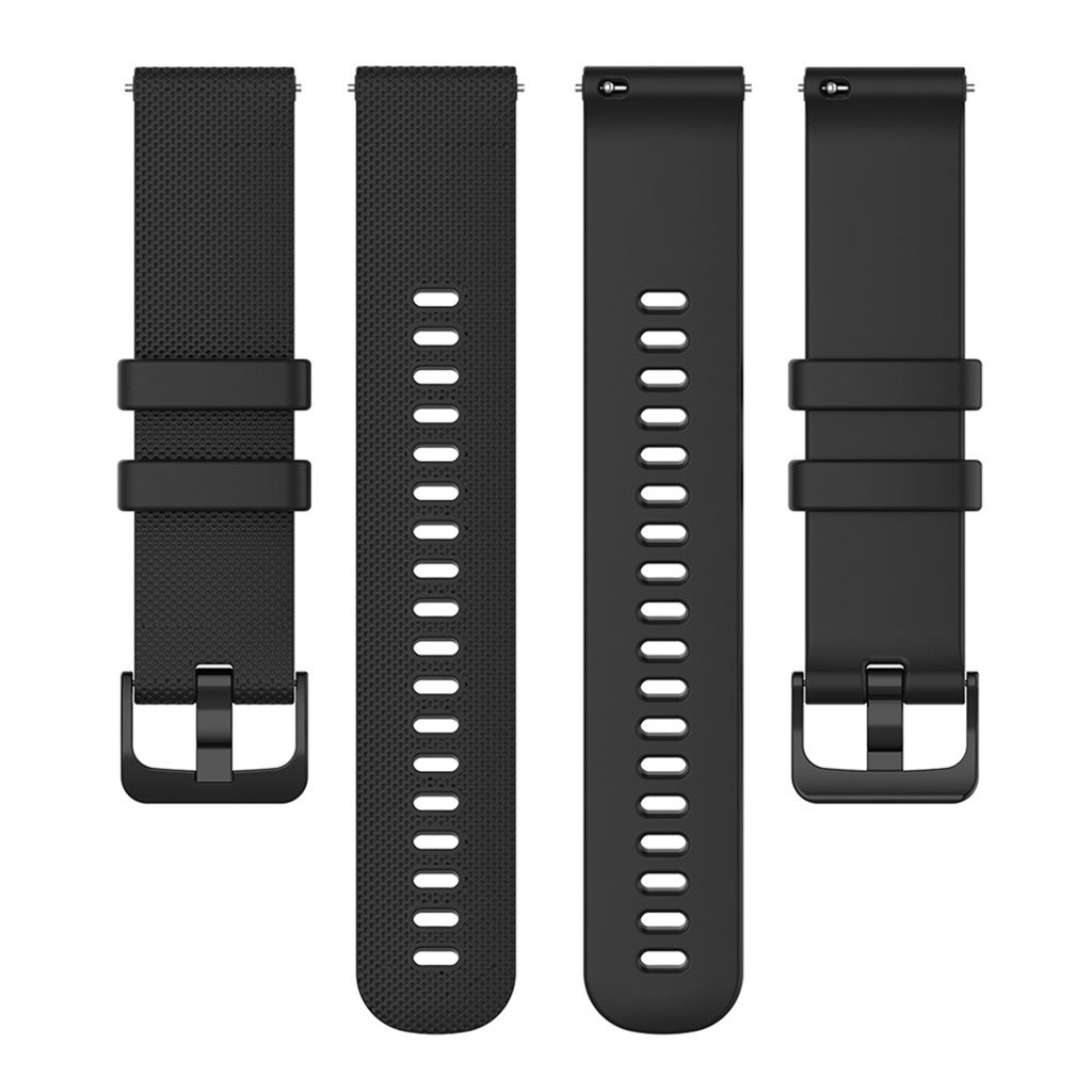 Garmin Vivomove 3S/Vivoactive 4S/GarminActive S Watch Strap – Black