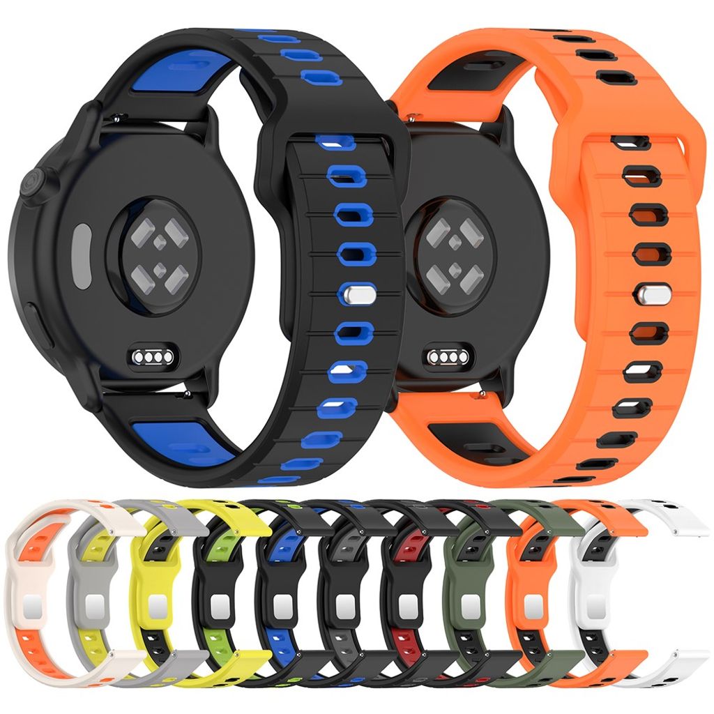 Garmin Vivoactive 6/Approach S50/Venu etc. Urrem – Grøn/Sort