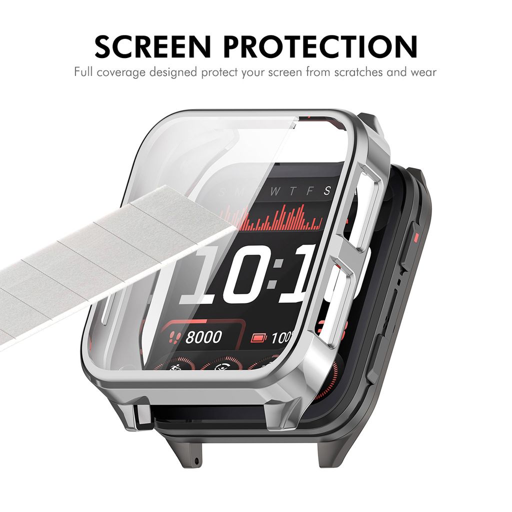 Garmin Venu X1 TPU Case with Screen Protector – Rose Gold