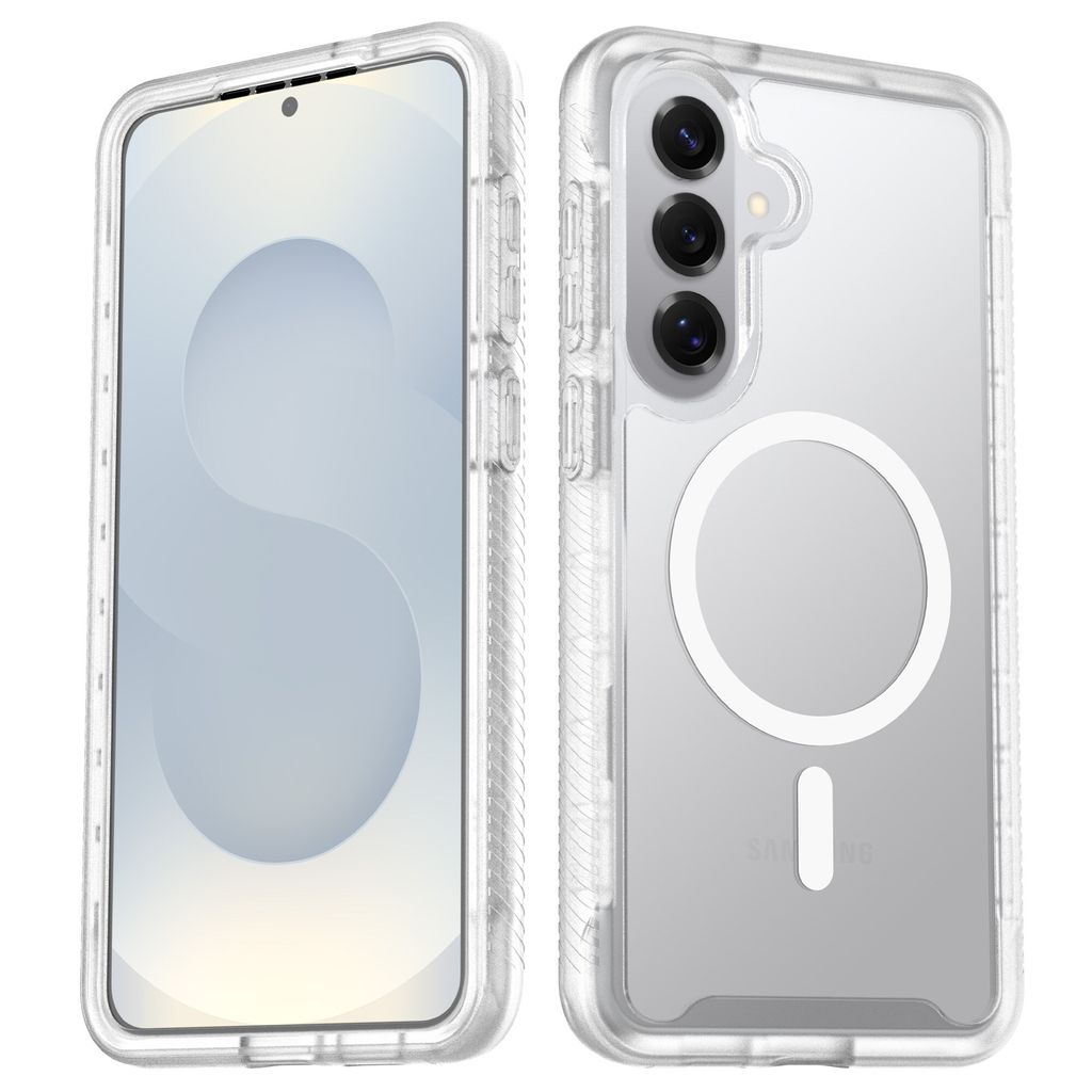 Mobique Samsung Galaxy S26 Plus MagSafe Fuldt Beskyttende Cover – Gennemsigtig