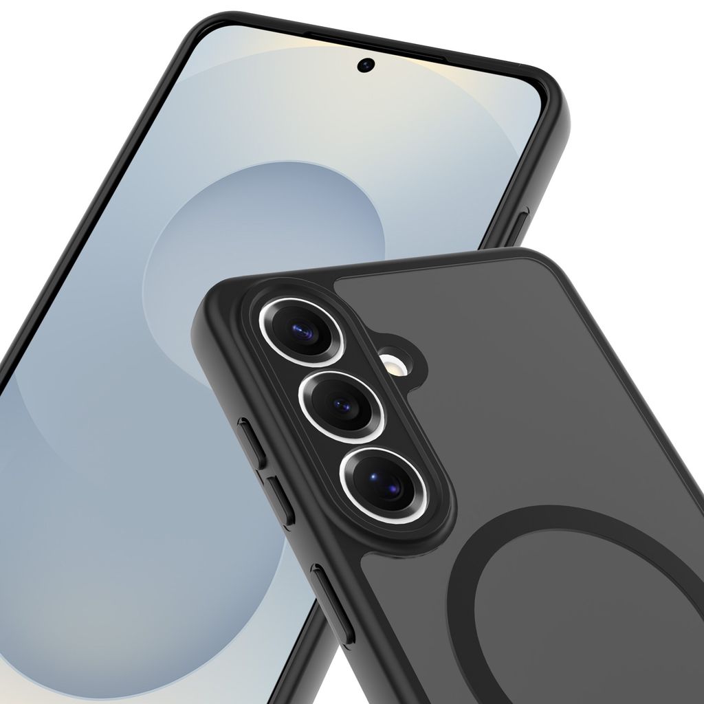 Mobique Samsung Galaxy S26 Plus MagSafe Hybrid Cover - Sort