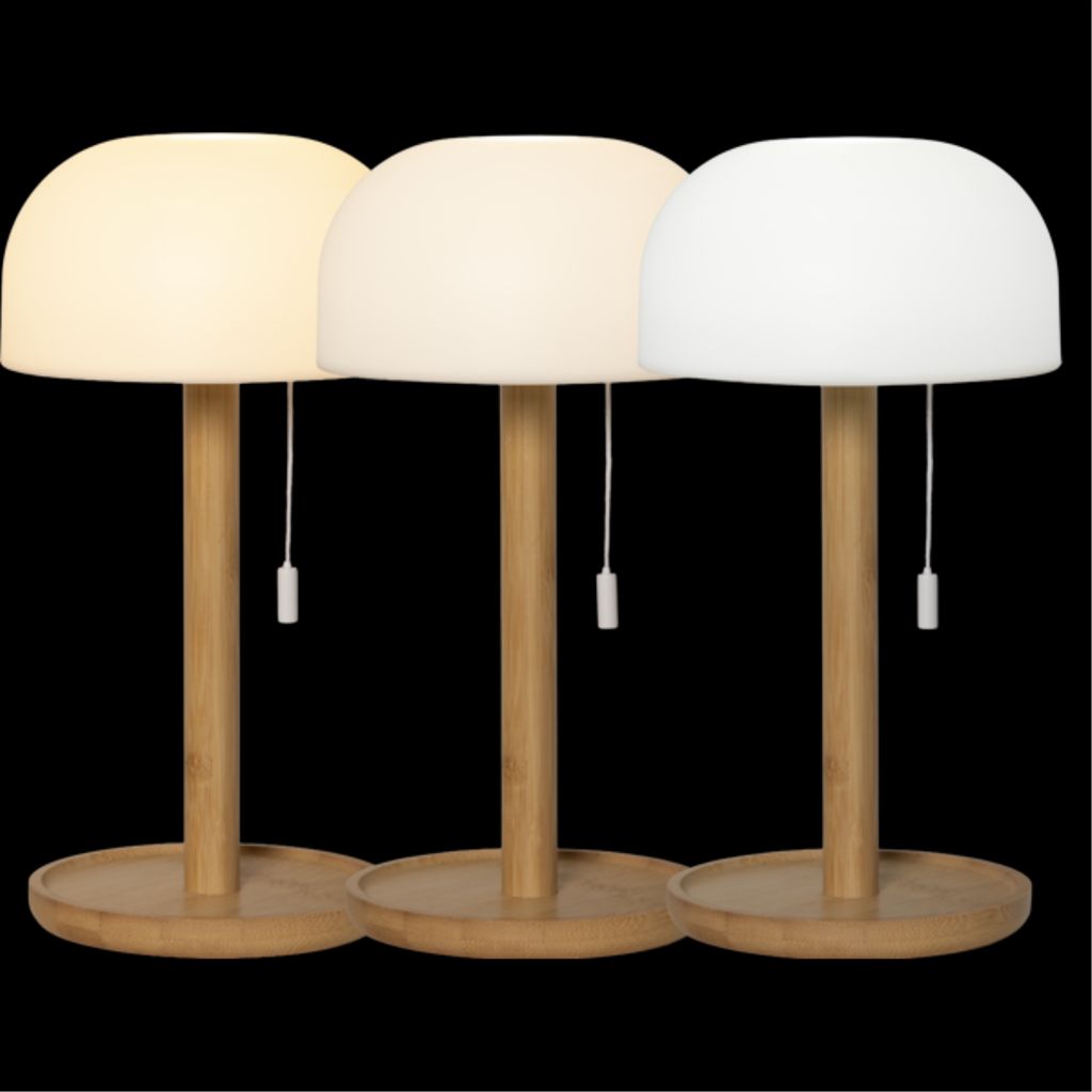 Star Trading bordslampa Tara – vit