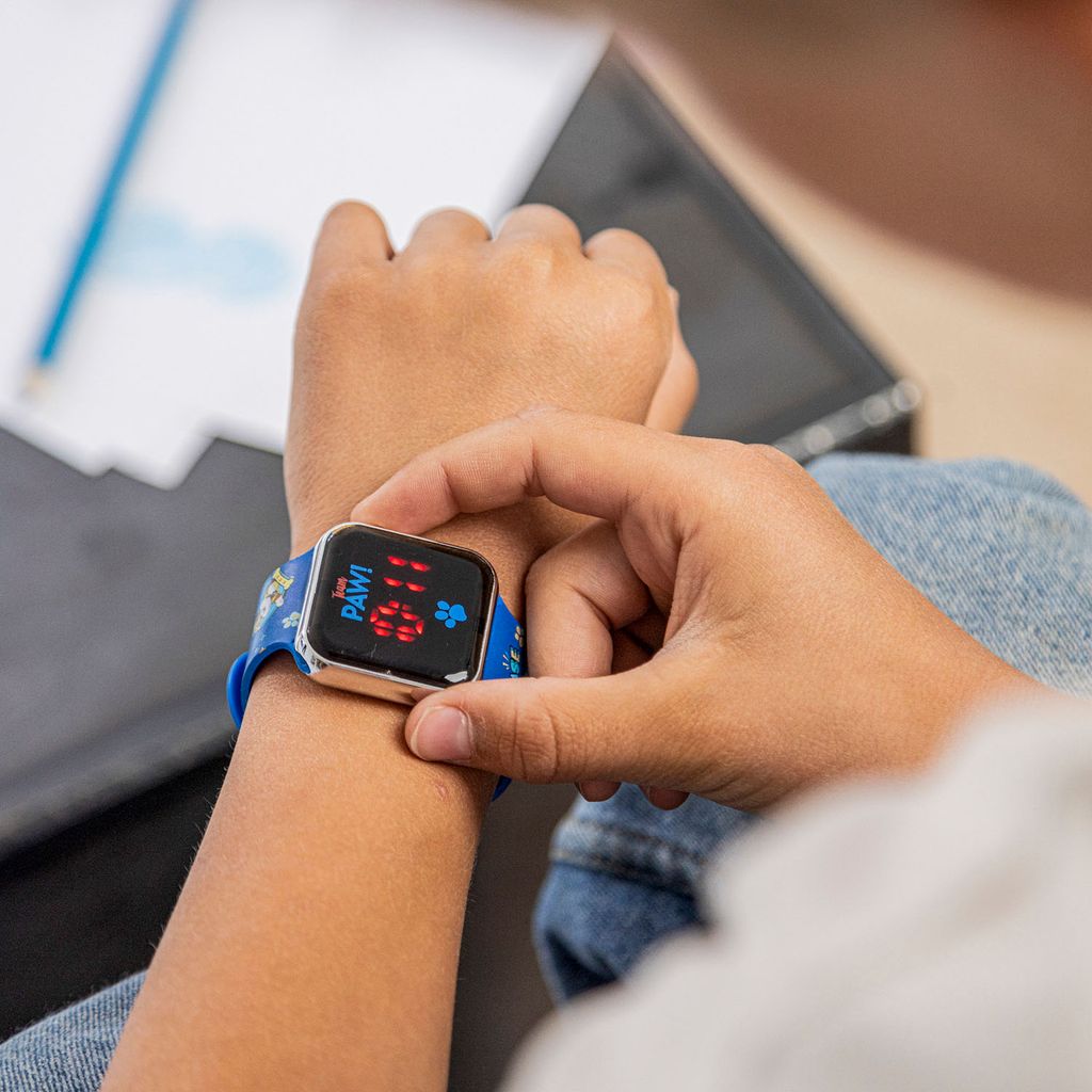 Accutime LED-klocka för barn – Paw Patrol