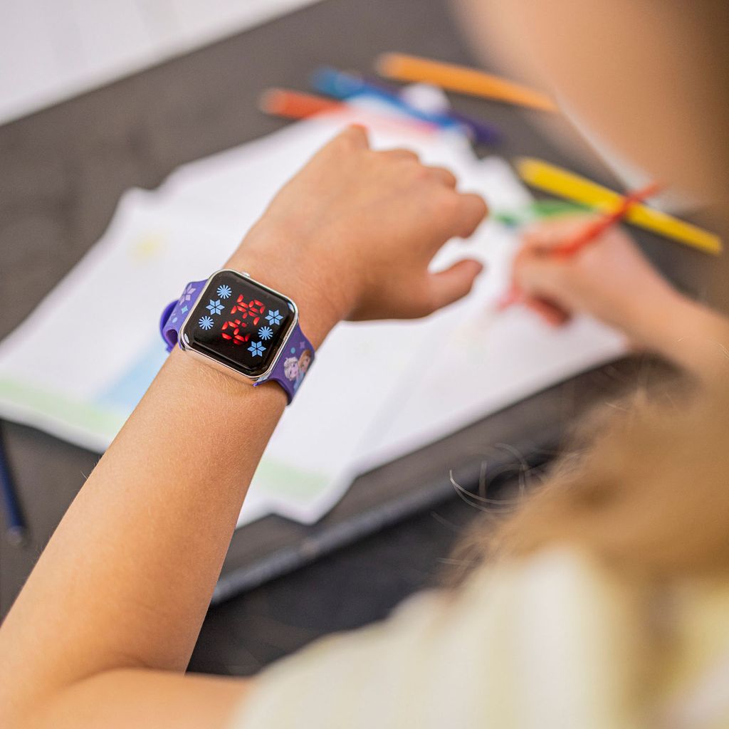 Accutime LED klocka för barn – Frozen