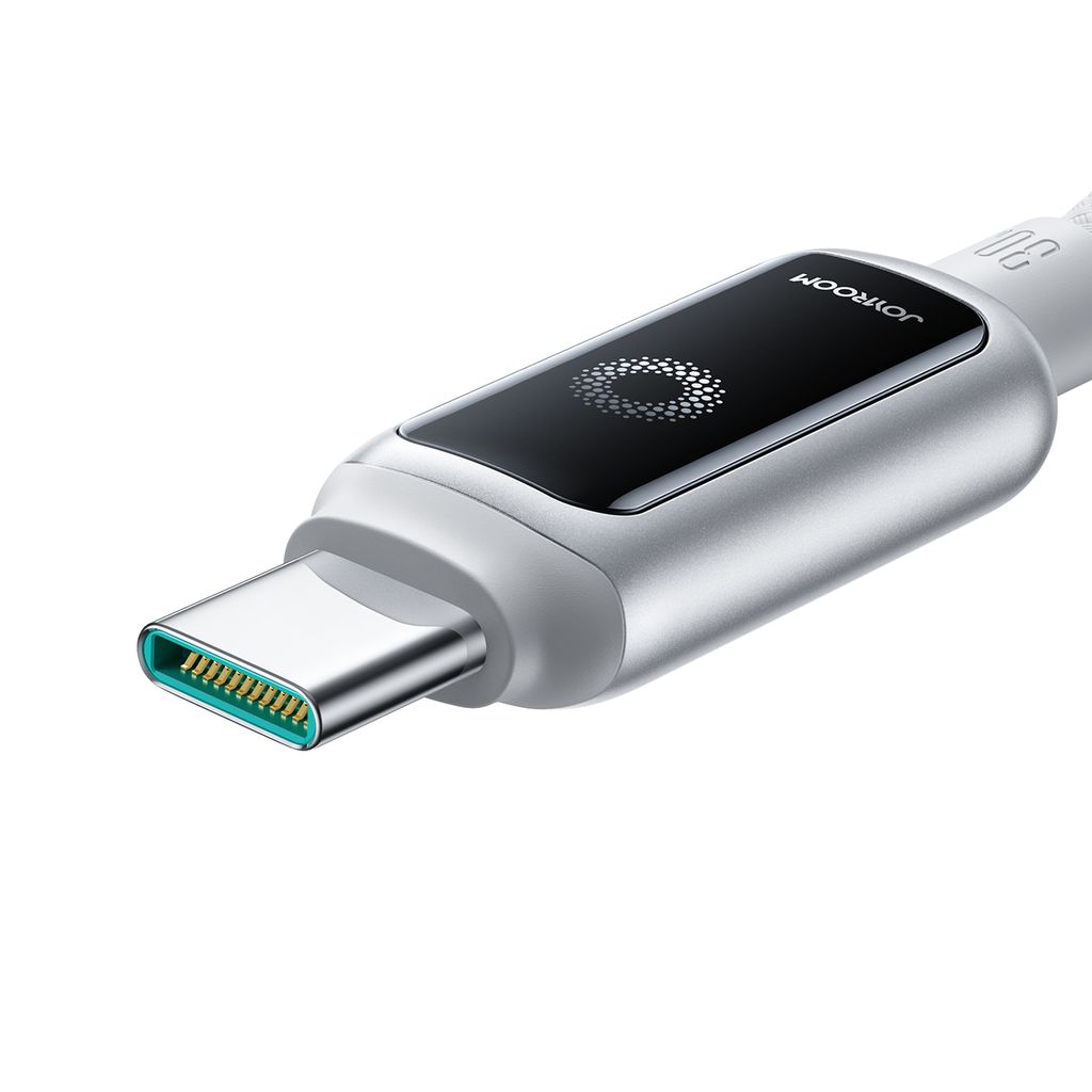 Joyroom USB-C to USB-C Fast Charging Data Cable 100W, 1.2m - White