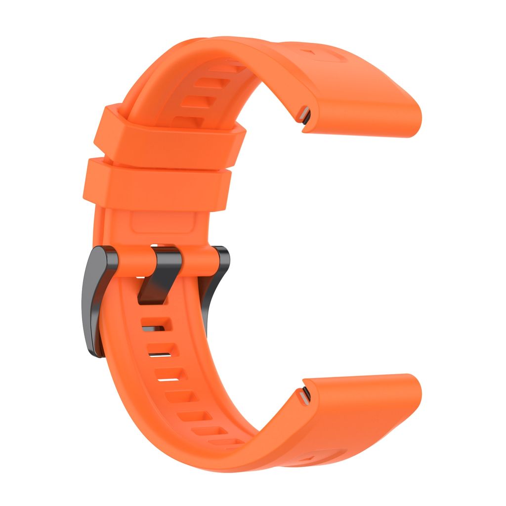 Garmin Fenix 7X Silikon Klokkereim - Oransje