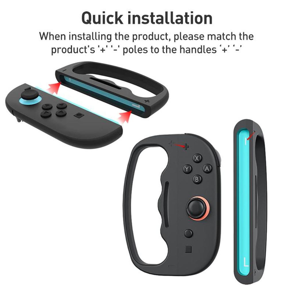 iPlay Boxing Grip Nintendo Switch 2 Joy-Conille – Musta