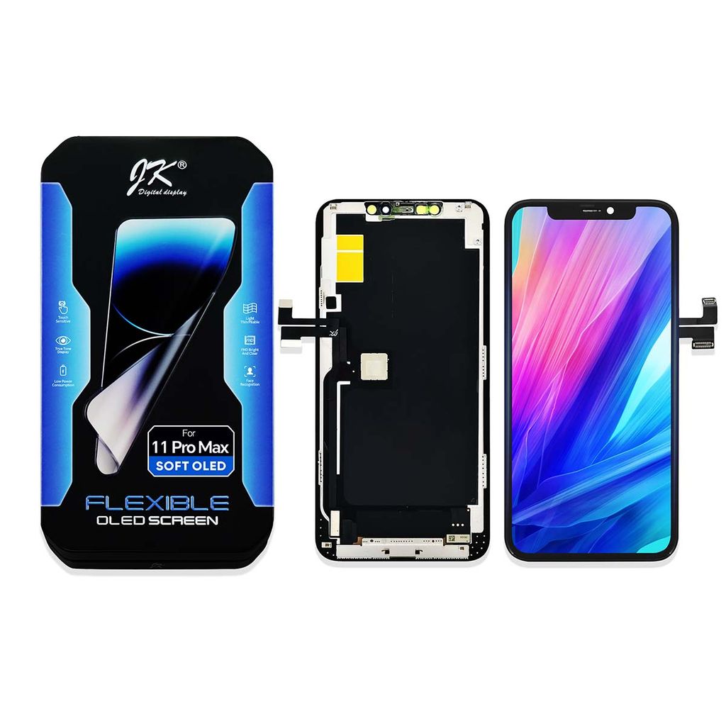 iPhone 11 Pro Max Soft OLED Screen Assembly – JK Premium