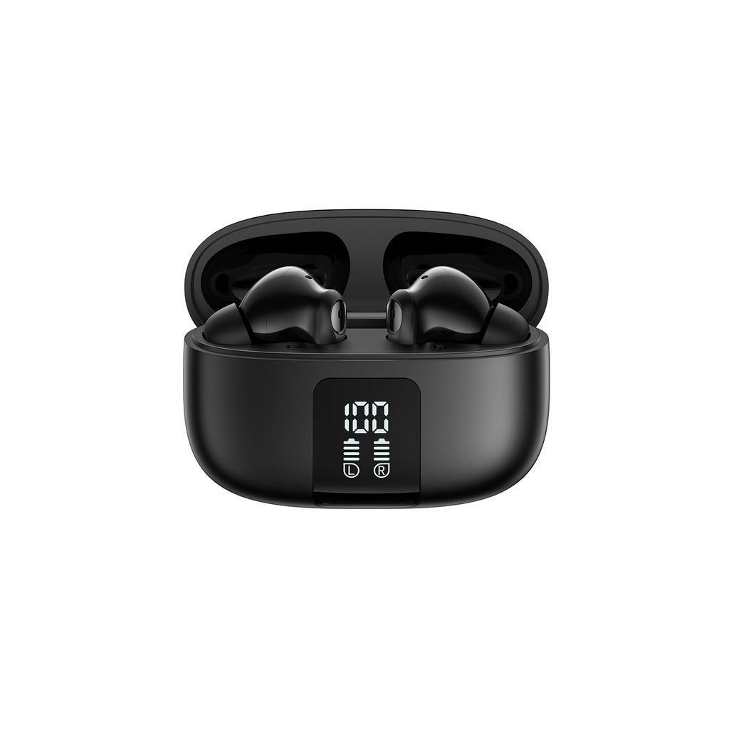 Joyroom Wireless Earphones with ANC and Smart App Control - Black