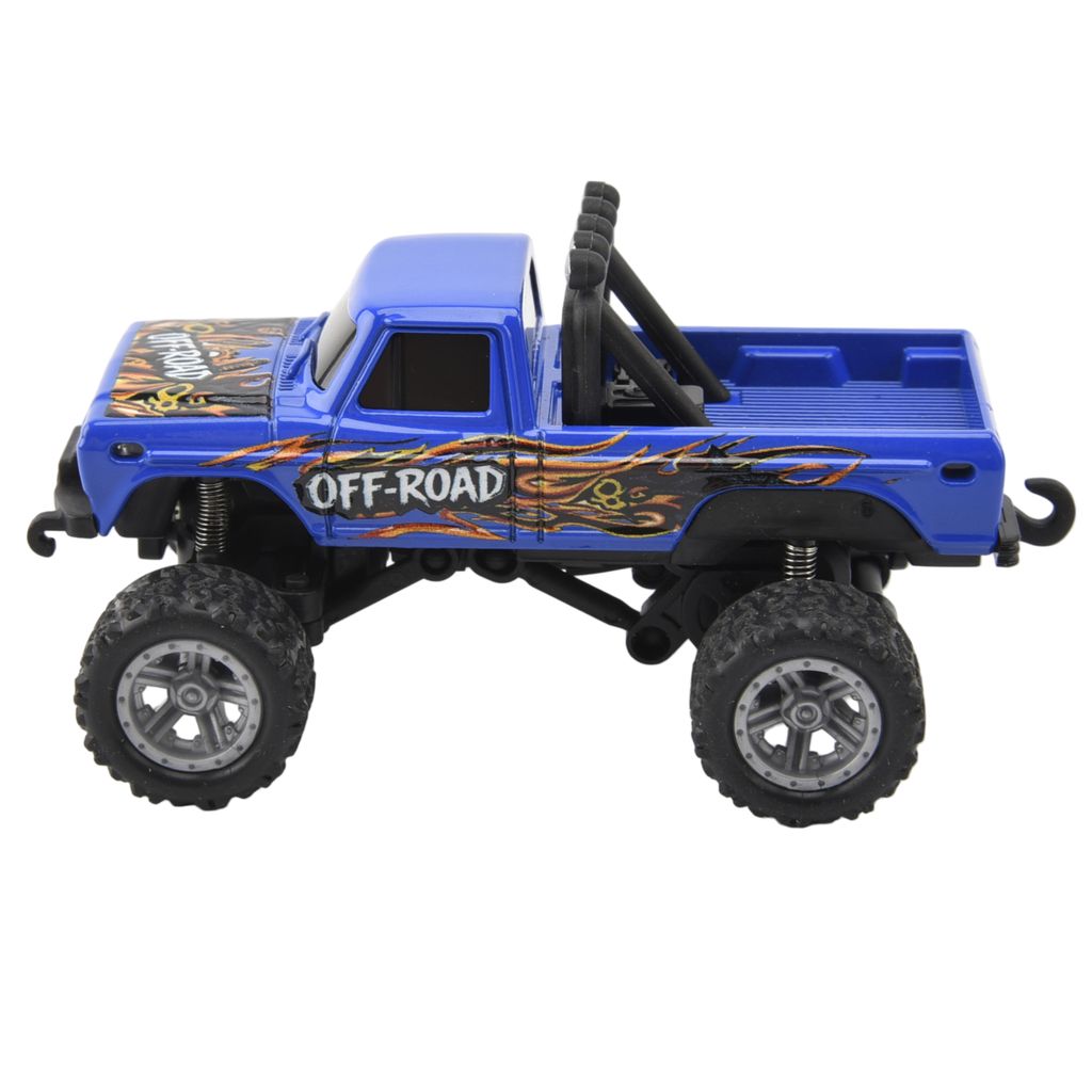 ZapToys Mikrometalli Maastoauto Radio-ohjattava Auto – Sininen