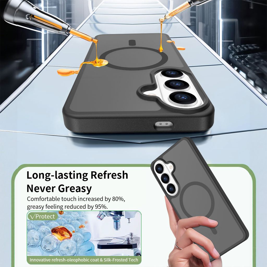 SiGN Samsung Galaxy S26 Plus Magnetisk MagSafe Deksel - Svart