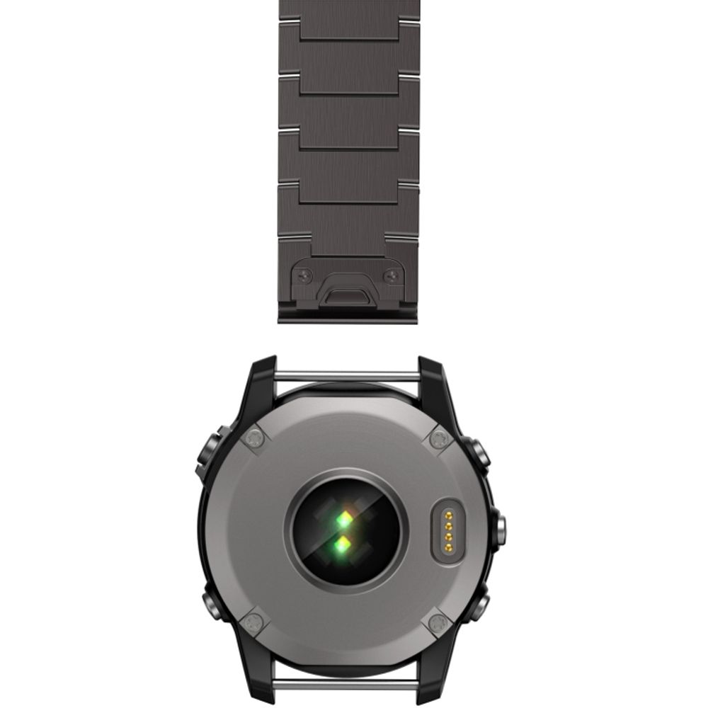 Garmin Enduro 3 Urrem i titanlegering med hurtigudløsning - Sort