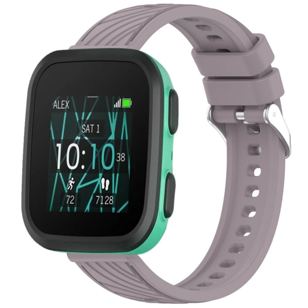 Garmin Bounce Urrem i tekstureret silikone - Lilla