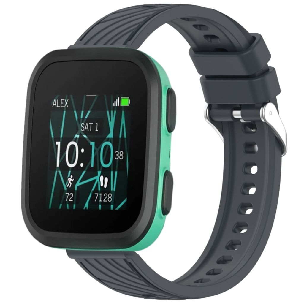 Garmin Bounce Urrem i tekstureret silikone - Grå