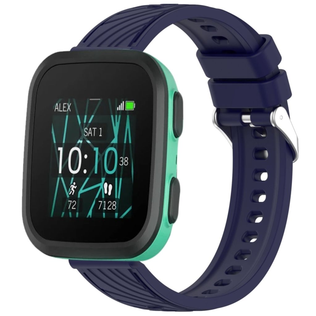Garmin Bounce Urrem i tekstureret silikone - Blå