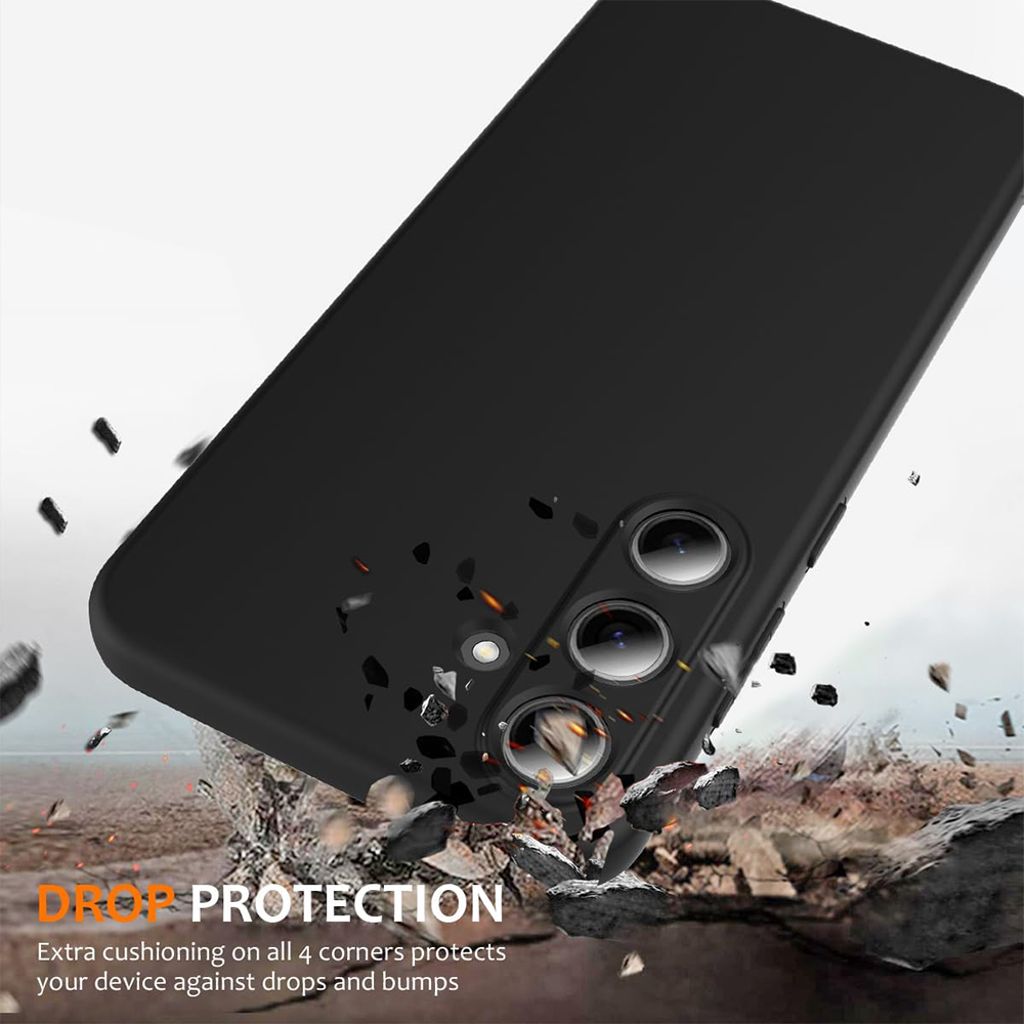 SiGN Liquid Silicone Case for Samsung Galaxy S25 FE - Black